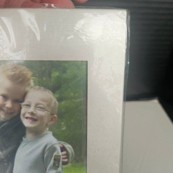 GANZ Aluminum 3 Generation Picture Frame Holds 5" By 7" Photo, New, Silver Tone - Picture 8 of 12